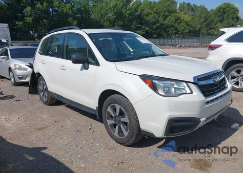 2017 Subaru Forester 2.5I из США, поврежденный, VIN JF2SJABC3HH507041